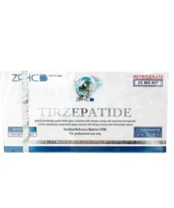 Order ZPHC Tirzepatide 25mg Kit featuring Five 5mg Vials and Authenticity Scratch Code