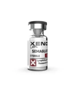 Xeno Laboratories Semaglutide 5mg Lyophilized Peptide Vial with Silver Seal