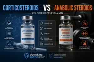 Corticosteroids vs anabolic steroids comparison